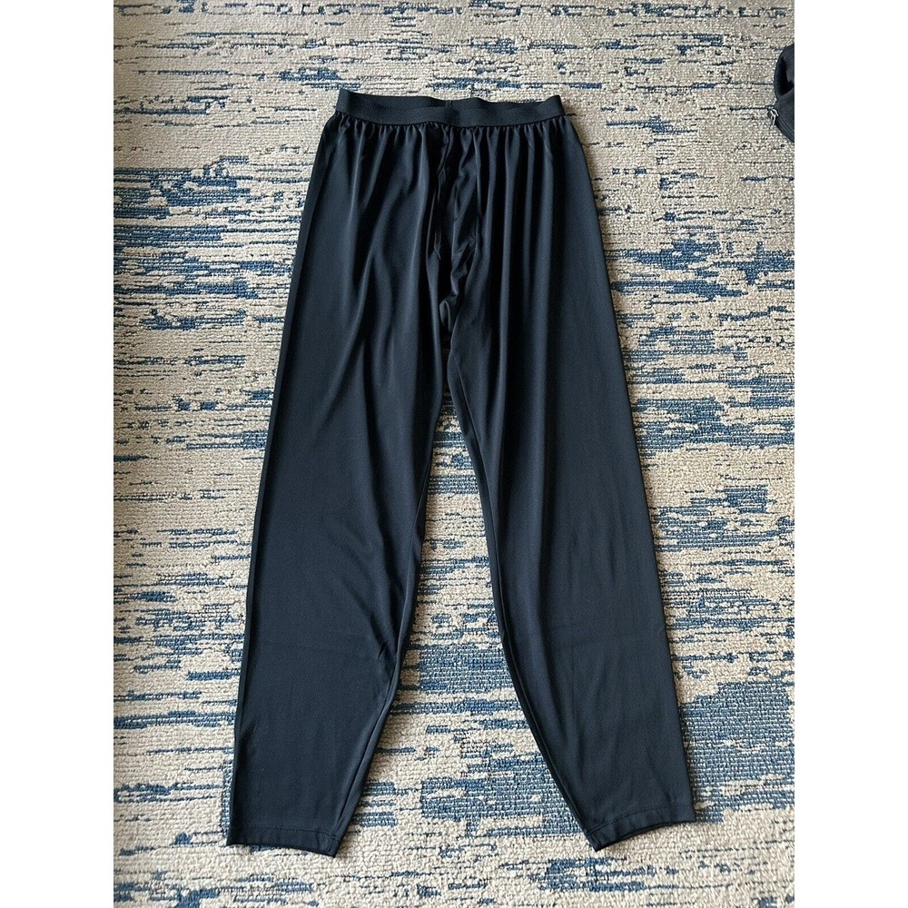 Vintage Patagonia XL Men’s Pants Capilene Base Layer Long Johns BLACK USA. A24